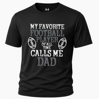My Favorite American Football Player Calls Me Dad Papa Performance Shirt