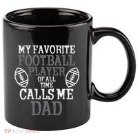 My Favorite American Football Player Calls Me Dad Papa 11oz C Handle Ceramic Mug