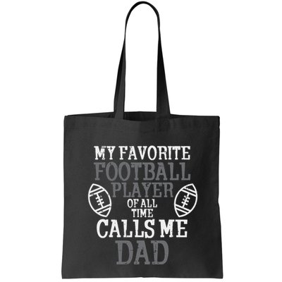 My Favorite American Football Player Calls Me Dad Papa Bag