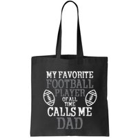 My Favorite American Football Player Calls Me Dad Papa Bag