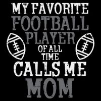 My Favorite American Football Player Calls Me Mom Mama  Impact Tech Backpack
