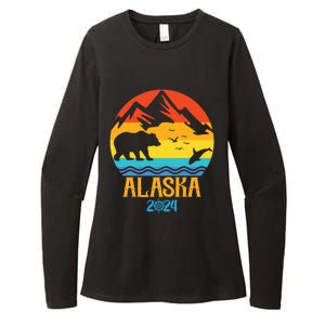 Matching Family Alaska Cruise Family Vacation 2024 Womens CVC Long Sleeve Shirt