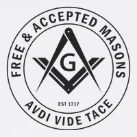 Masonic F & Am Square & Compass Stealth Modern Freemason Flat Bill Trucker Hat
