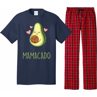 Mamacado Funny Avocado Mom Gifts For Pregnancy Announcement Pajama Set