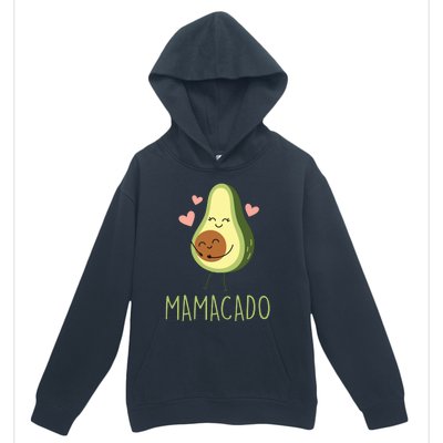 Mamacado Funny Avocado Mom Gifts For Pregnancy Announcement Urban Pullover Hoodie