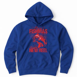 Merry Fishmas And Happy New Reel Fishing Christmas New Year Gift Hoodie