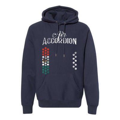 Mexican Flag Air Accordion Flag Of Mexico Fiesta Premium Hoodie