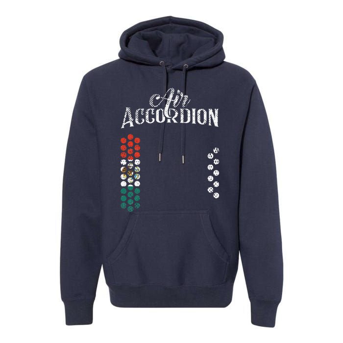 Mexican Flag Air Accordion Flag Of Mexico Fiesta Premium Hoodie