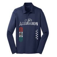 Mexican Flag Air Accordion Flag Of Mexico Fiesta Silk Touch Performance Long Sleeve Polo