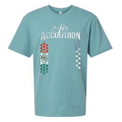 Mexican Flag Air Accordion Flag Of Mexico Fiesta Sueded Cloud Jersey T-Shirt