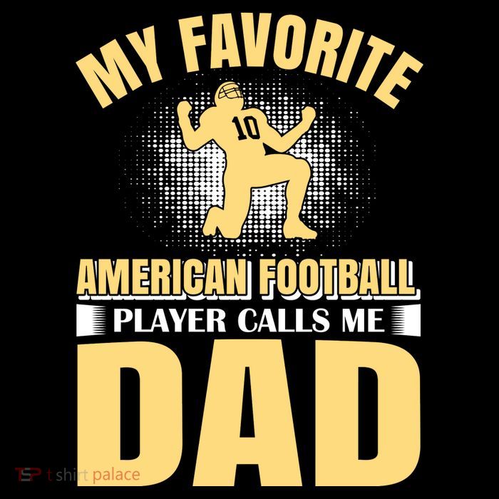 My Favorite American Football Player Calls Me Dad Magnet