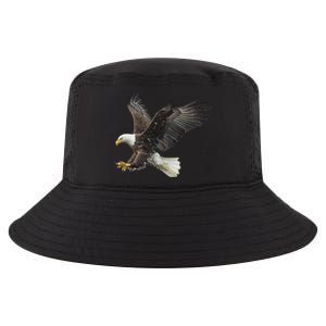 Majestic Flying American Bald Eagle Cool Comfort Performance Bucket Hat