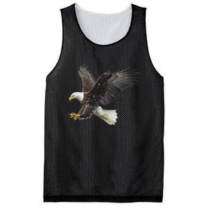 Majestic Flying American Bald Eagle Mesh Reversible Basketball Jersey Tank