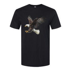 Majestic Flying American Bald Eagle Softstyle CVC T-Shirt