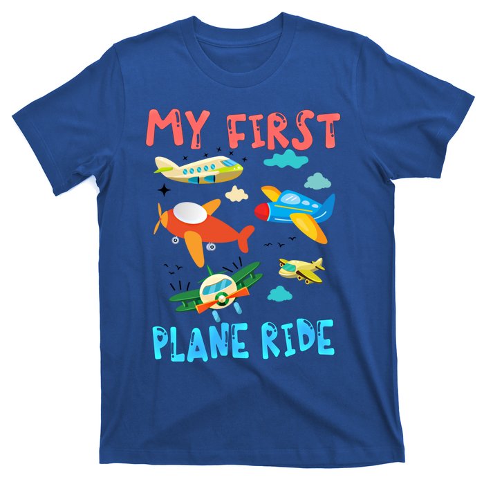 My First Airplane Ride Gift First Time Flying Gift T-Shirt