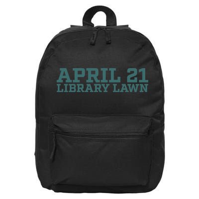 Marcus Freeman April 21 Library Lawn 16 in Basic Backpack
