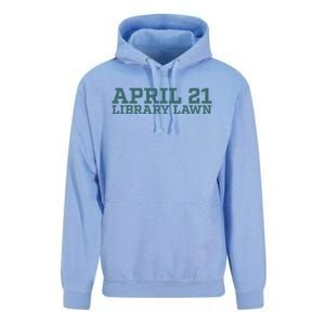 Marcus Freeman April 21 Library Lawn Unisex Surf Hoodie