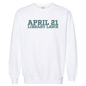 Marcus Freeman April 21 Library Lawn Garment-Dyed Sweatshirt