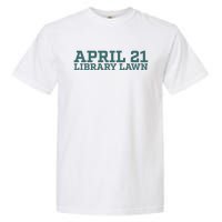 Marcus Freeman April 21 Library Lawn Garment-Dyed Heavyweight T-Shirt