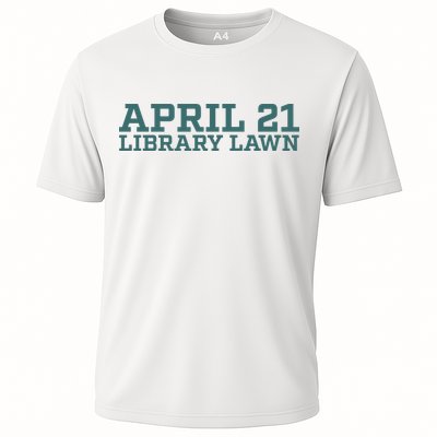Marcus Freeman April 21 Library Lawn Performance Shirt