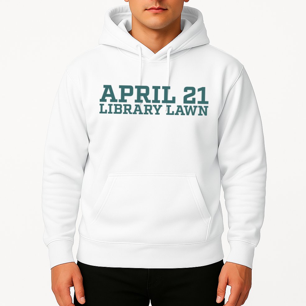 Marcus Freeman April 21 Library Lawn Hoodie