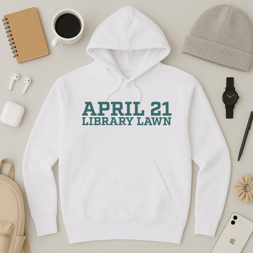 Marcus Freeman April 21 Library Lawn Hoodie