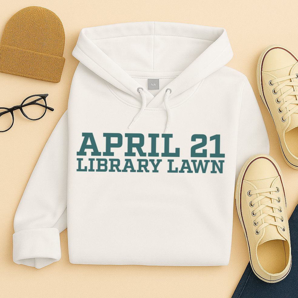 Marcus Freeman April 21 Library Lawn Hoodie