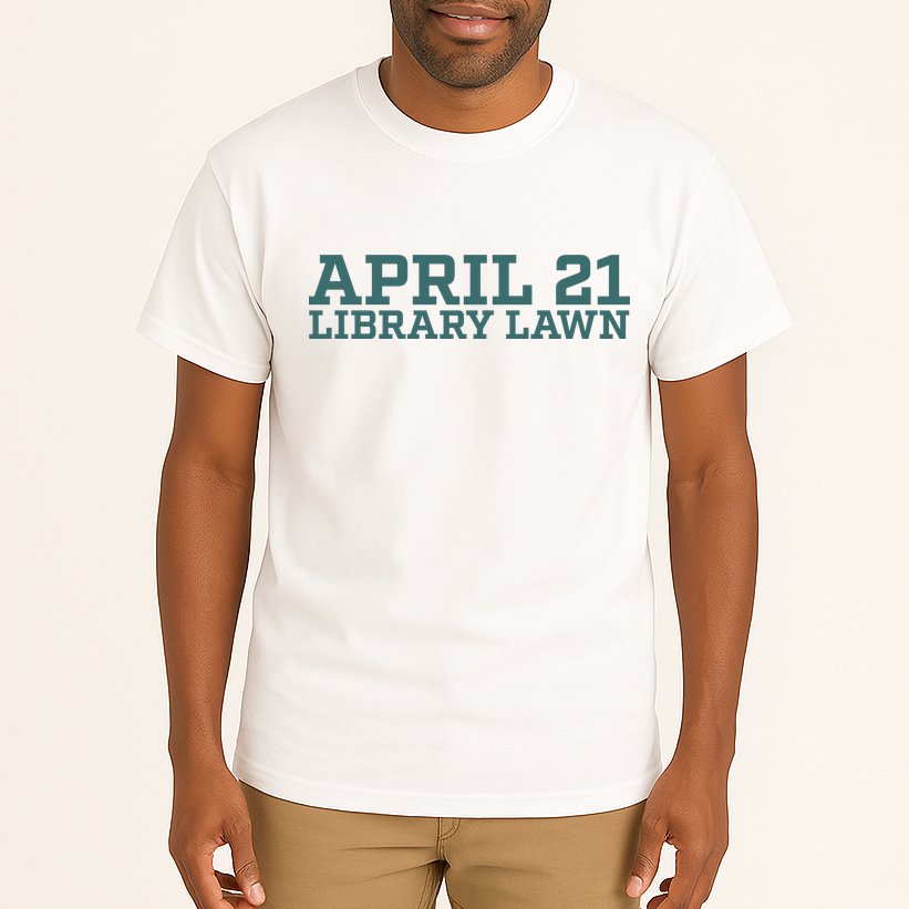 Marcus Freeman April 21 Library Lawn Tall T-Shirt