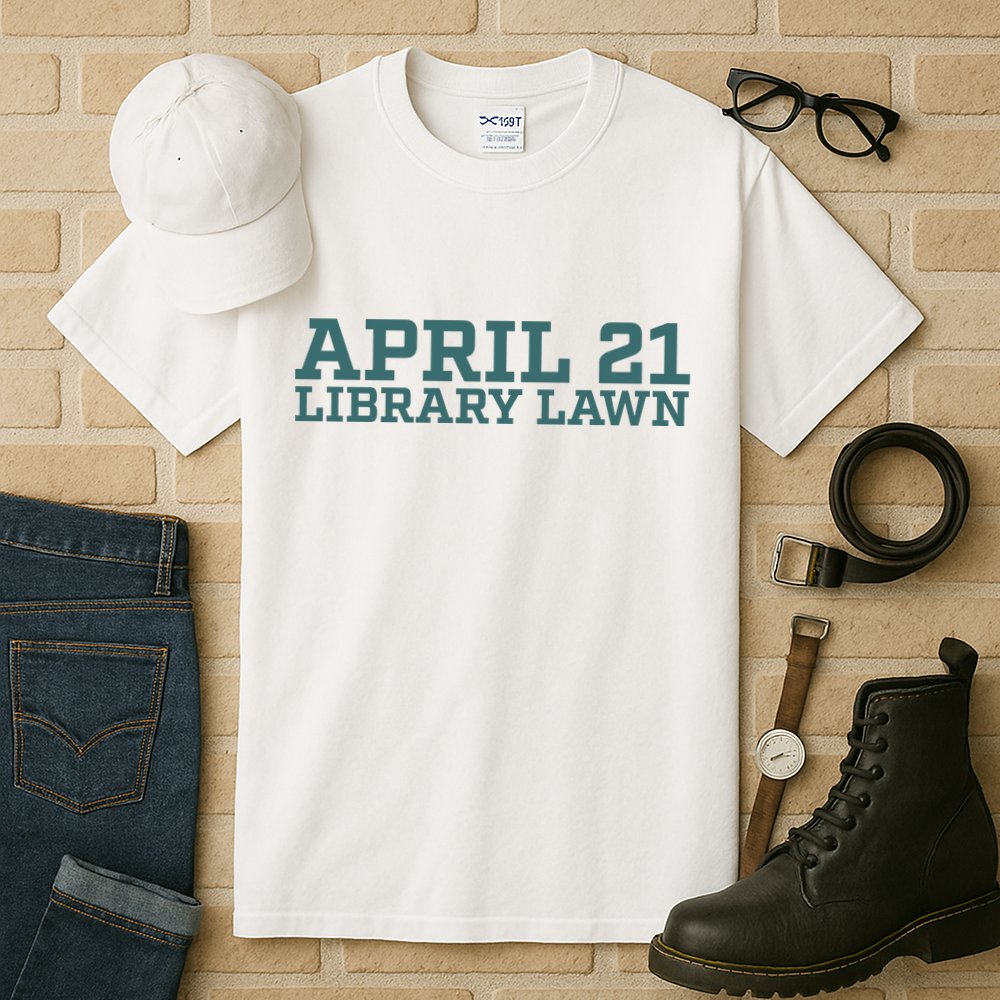 Marcus Freeman April 21 Library Lawn Tall T-Shirt