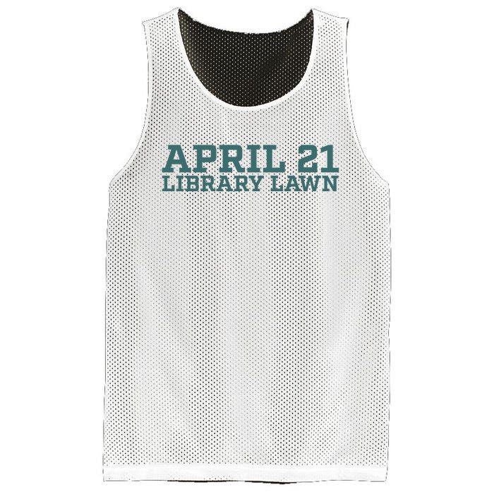 Marcus Freeman April 21 Library Lawn Mesh Reversible Basketball Jersey Tank