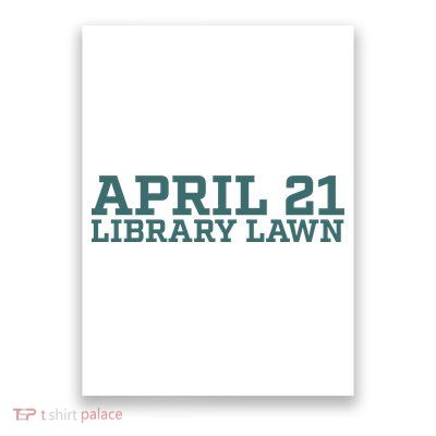 Marcus Freeman April 21 Library Lawn Poster