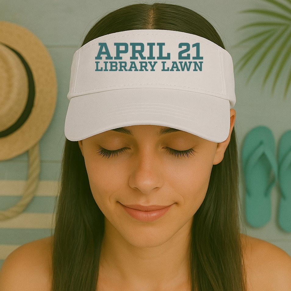 Marcus Freeman April 21 Library Lawn Visor