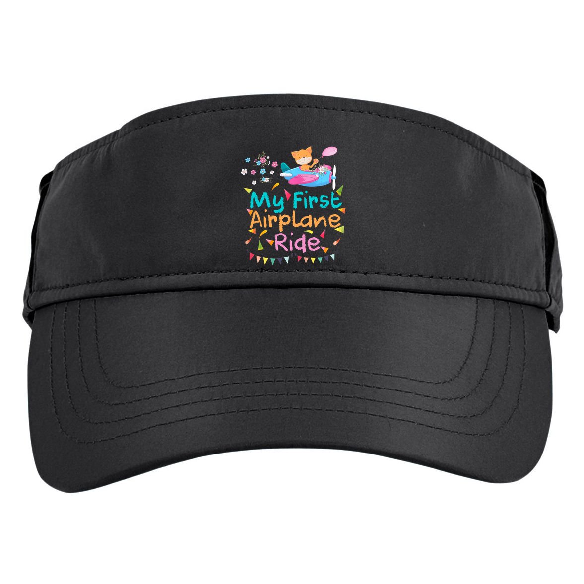 My First Airplane Ride Girl Boy Adventure Adult Drive Performance Visor