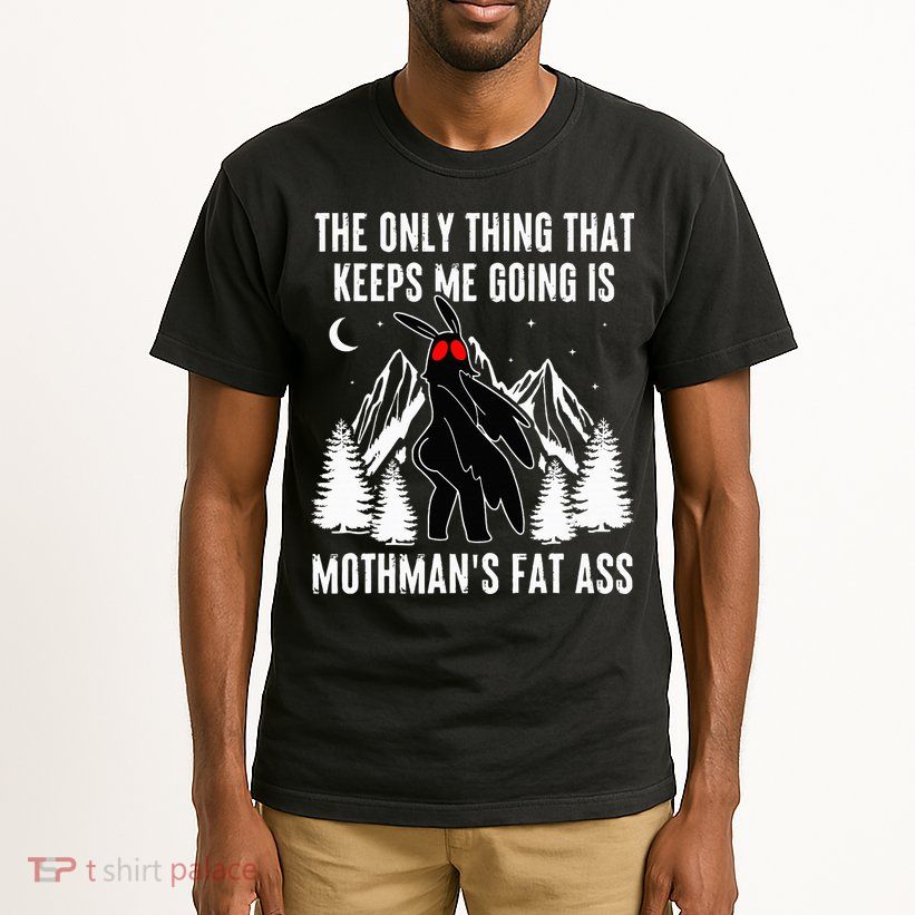Mothman Fat Ass Vintage Cryptid Funny Mothman  Tall T-Shirt