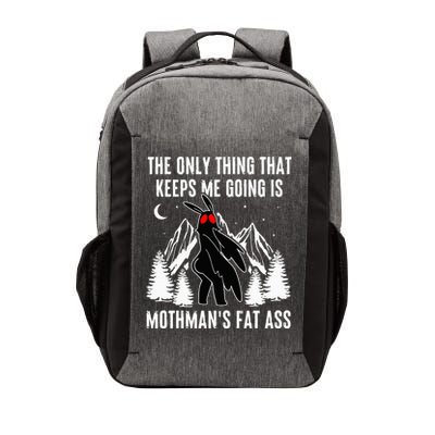 Mothman Fat Ass Vintage Cryptid Funny Mothman  Vector Backpack