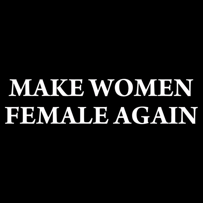 Make Female Again Mesh Reversible Basketball Jersey Tank