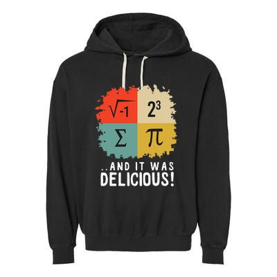 Math Funny Algebra Equation I Love Mathematics Garment-Dyed Fleece Hoodie