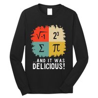 Math Funny Algebra Equation I Love Mathematics Long Sleeve Shirt