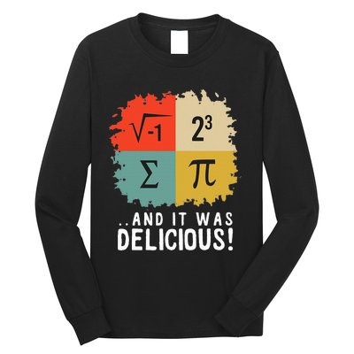 Math Funny Algebra Equation I Love Mathematics Long Sleeve Shirt