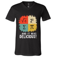 Math Funny Algebra Equation I Love Mathematics V-Neck T-Shirt