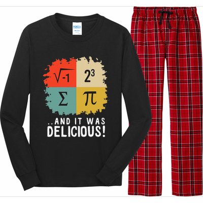 Math Funny Algebra Equation I Love Mathematics Long Sleeve Pajama Set