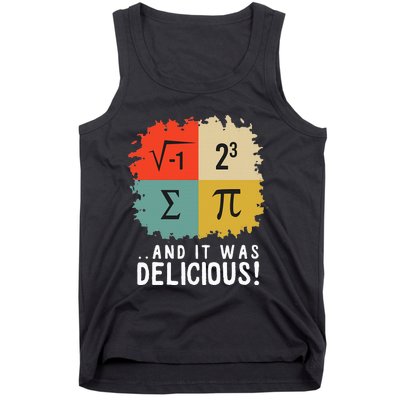 Math Funny Algebra Equation I Love Mathematics Tank Top