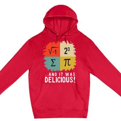 Math Funny Algebra Equation I Love Mathematics Premium Pullover Hoodie