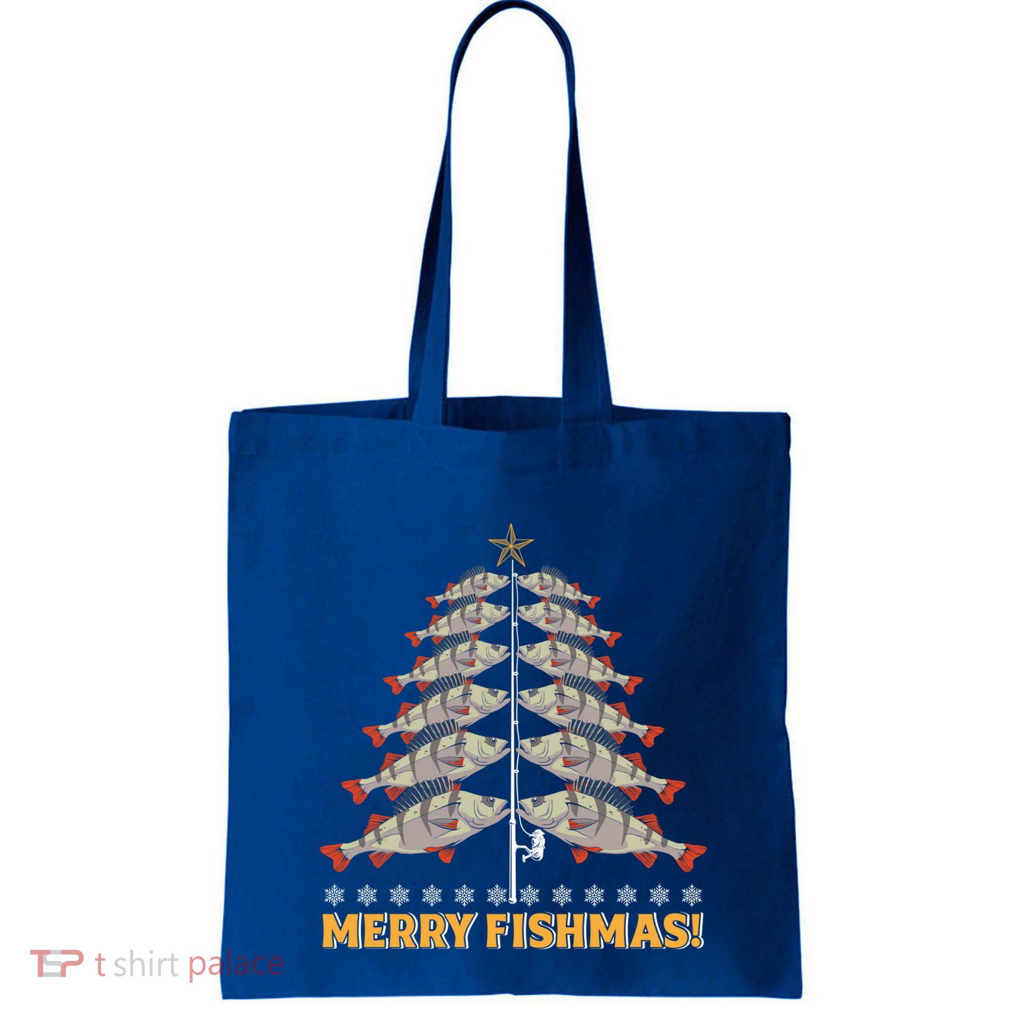 Merry Fishmas! Angler Fir Tree Christmas Outfit Fishing Funny Gift Bag