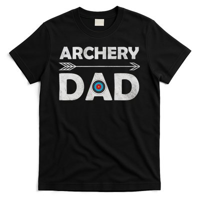 Matching Family Archery Dad Arrow Target Team Photo Meme T-Shirt