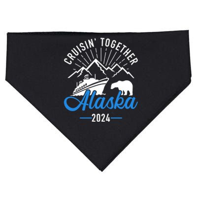 Matching Family And Friends Group Alaska Cruise 2024 USA-Made Doggie Bandana