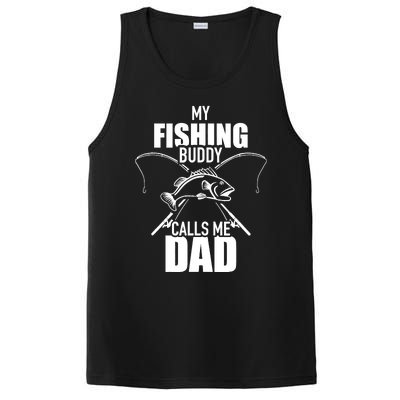 My fishing buddy calls me dad PosiCharge Competitor Tank