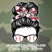 My Favorite Baseball Player Calls Me Mom Messy Bun Mothers Legacy Tie Dye Trucker Hat