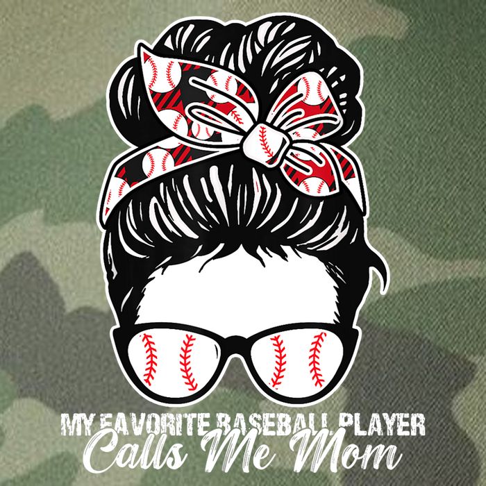 My Favorite Baseball Player Calls Me Mom Messy Bun Mothers Legacy Tie Dye Trucker Hat