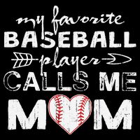 My Favorite Baseball Player Calls Me Mom, Mother's Day Impact Tech Backpack